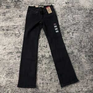 Levi's Women's Rhinestone Black Boot Cut Jeans